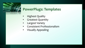 PowerPoint Template - Print Slide
