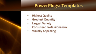 PowerPoint Template - Print Slide