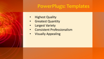 PowerPoint Template - Print Slide