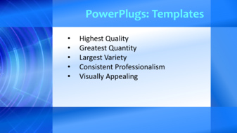 PowerPoint Template - Print Slide