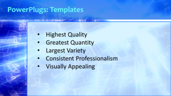 PowerPoint Template - Print Slide