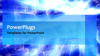  Presentation with abstract animated - Animated abstract swirling background with light glowing on blue surface? - widescreen format