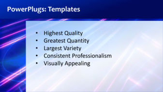 PowerPoint Template - Print Slide