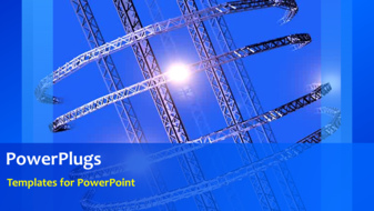  Presentation with network - Animated industrial depiction with rotating heavy metals - widescreen format