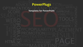  Presentation with search - A number of screens with greyish background - widescreen format