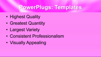 PPT Template - Text Slide