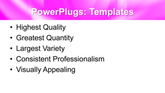 PowerPoint Template - Print Slide