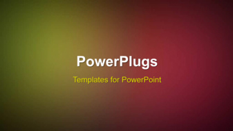  Presentation with video background - A few seconds video of an abstract background - widescreen format