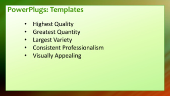 PowerPoint Template - Print Slide