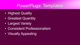 PPT Template - Text Slide