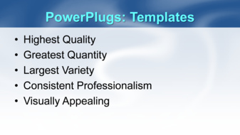 PowerPoint Template - Print Slide