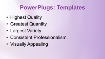 PowerPoint Template - Print Slide