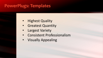 PowerPoint Template - Print Slide