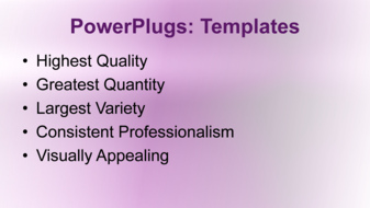 PowerPoint Template - Print Slide