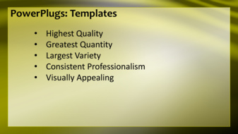 PowerPoint Template - Print Slide