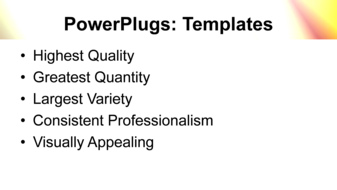 PowerPoint Template - Print Slide