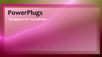  Presentation with abstract animated - Abstract animated depiction with pink theme - widescreen format