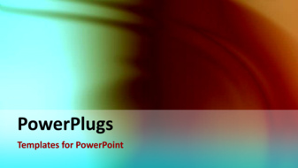  Presentation with organic - A few seconds video of a colored abstract background - widescreen format