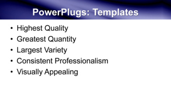 PowerPoint Template - Print Slide