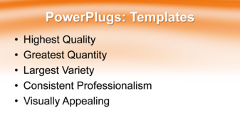 PowerPoint Template - Print Slide