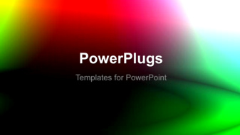  Presentation with organic - A few seconds video of an abstract background - widescreen format