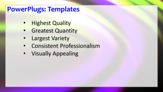 PowerPoint Template - Print Slide