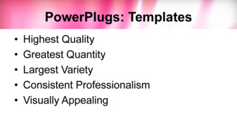 PowerPoint Template - Print Slide