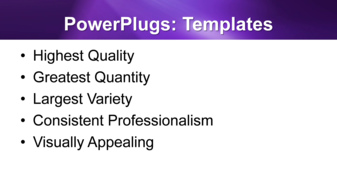 PowerPoint Template - Print Slide