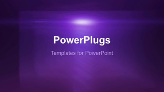  Presentation with purple animated - Animated rotating abstract shape in purple background - widescreen format