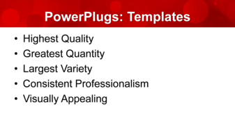 PowerPoint Template - Print Slide