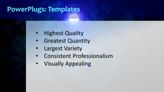 PowerPoint Template - Print Slide