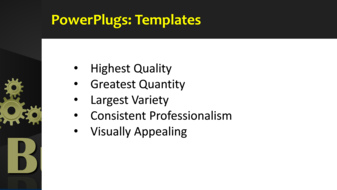 PowerPoint Template - Print Slide