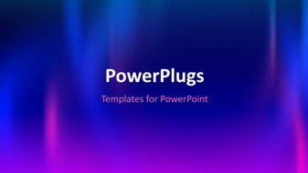  Presentation with video - A few seconds video of an abstract background - widescreen format