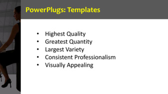PowerPoint Template - Print Slide