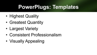 PowerPoint Template - Print Slide