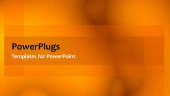  Presentation with abstract animated - Abstract animated organic background with yellow bubbles - widescreen format