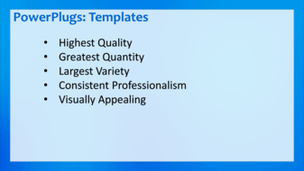 PowerPoint Template - Print Slide