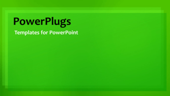  Presentation with abstract animated - Beautiful abstract animated smooth green background - widescreen format