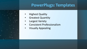 PowerPoint Template - Print Slide