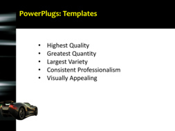 PowerPoint Template - Print Slide