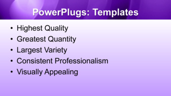 PowerPoint Template - Print Slide