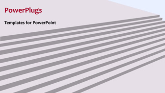  Presentation with climbing stairs - Animated depiction of business professional climbing up white stairs - widescreen format