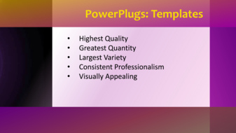 PowerPoint Template - Print Slide