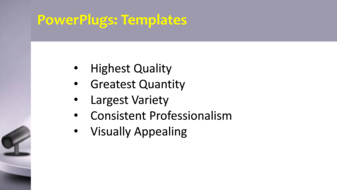 PowerPoint Template - Print Slide