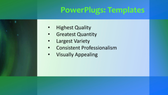 PowerPoint Template - Print Slide