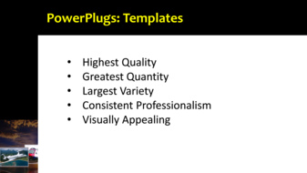 PowerPoint Template - Print Slide