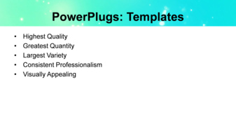 PowerPoint Template - Print Slide