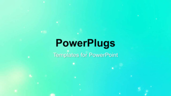  Presentation with turquoise - Animated depiction with blue themed background - widescreen format