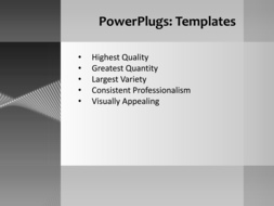 PowerPoint Template - Print Slide
