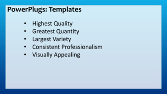 PowerPoint Template - Print Slide